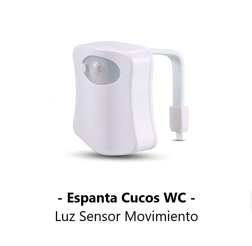 Espanta Cucos WC - Luz Sensor Movimiento